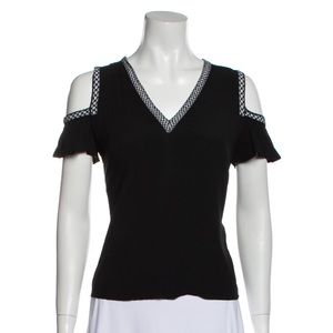 Maje Cold Shoulder Top